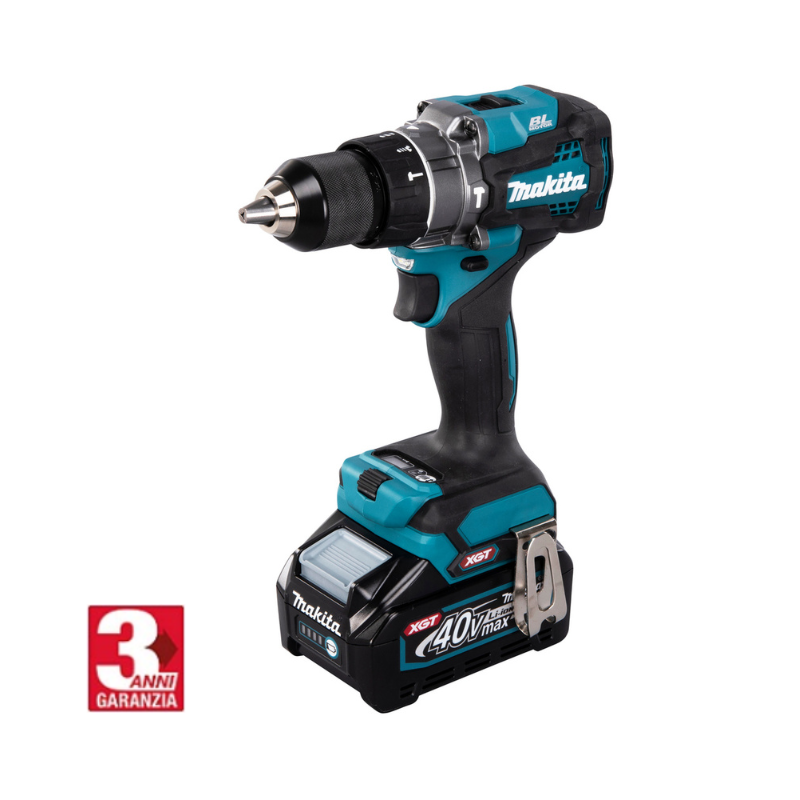 KIT ORIGINALE MAKITA: TRAPANO AVVITATORE A PERCUSSIONE PER FORATURE E AVVITATURE GRAVOSE + 45 ACCESSORI + 2 BATTERIE 48V - SUPER OFFERTA DI LANCIO!