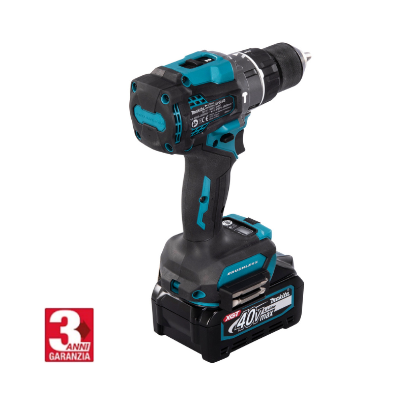 KIT ORIGINALE MAKITA: TRAPANO AVVITATORE A PERCUSSIONE PER FORATURE E AVVITATURE GRAVOSE + 45 ACCESSORI + 2 BATTERIE 48V - SUPER OFFERTA DI LANCIO!