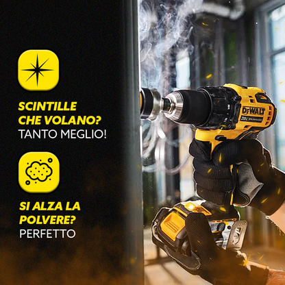 Trapano Avvitatore DWT 48V Originale | 2 Batterie Incluse + 26 Accessori